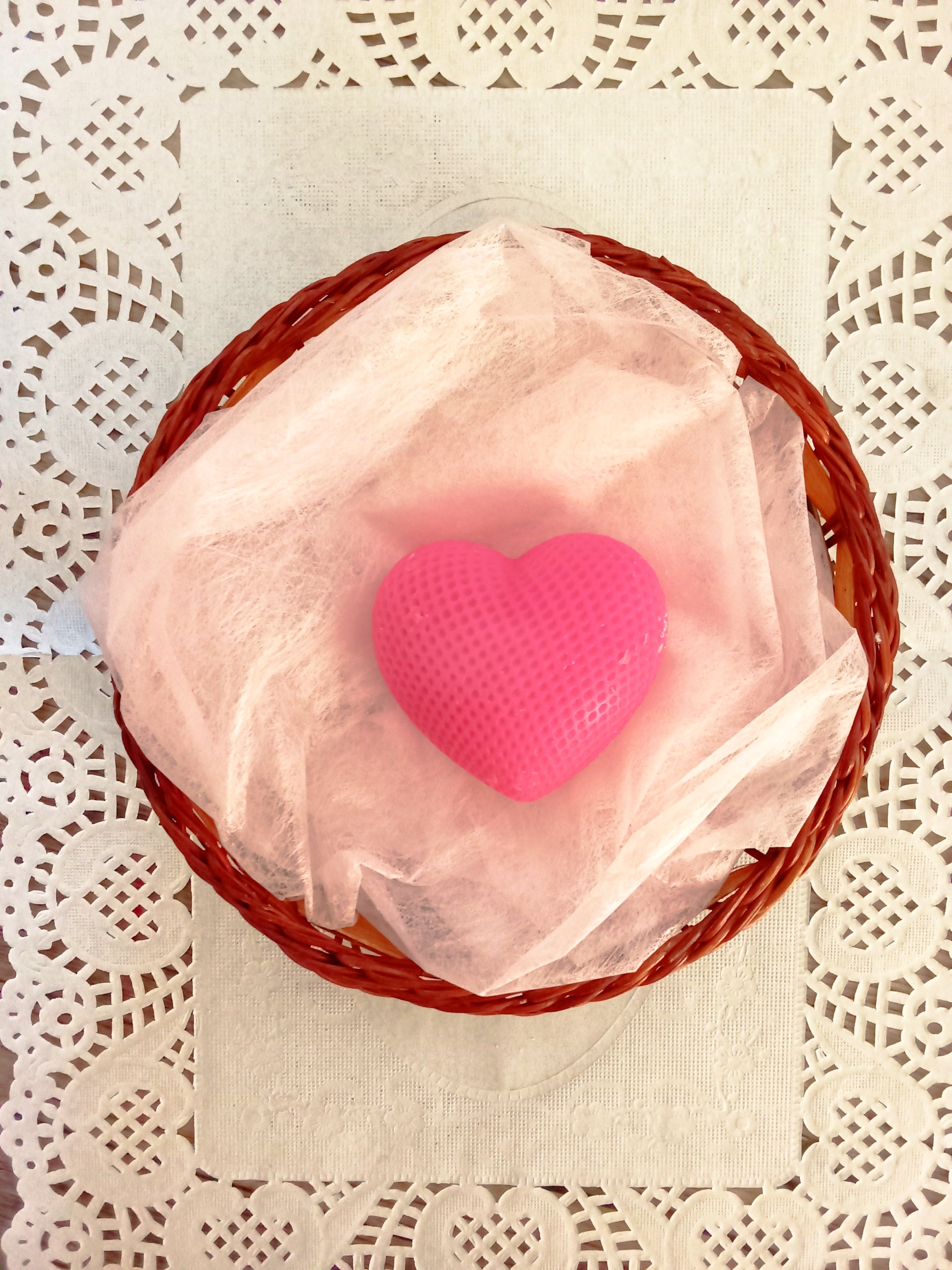 Fondant coeur design