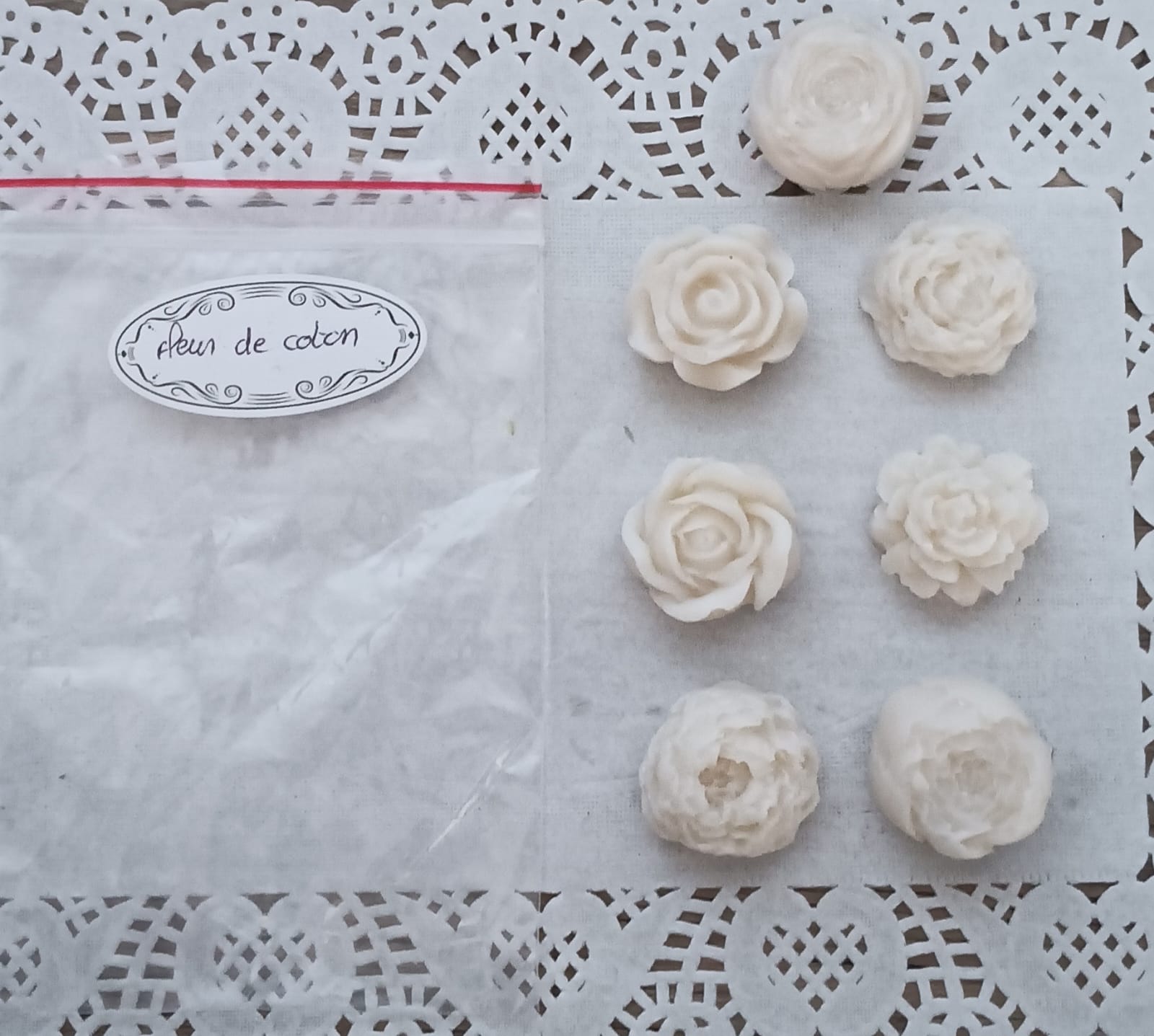 Fondants fleuris sachet de 8