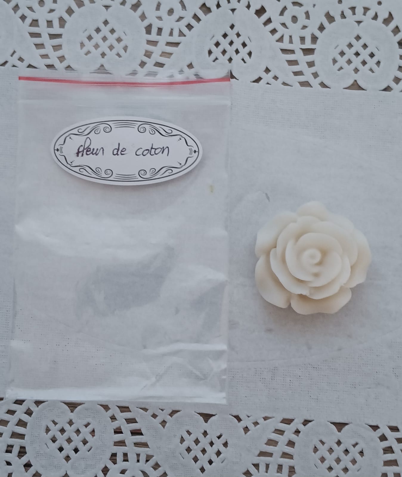 Fondant belle rose