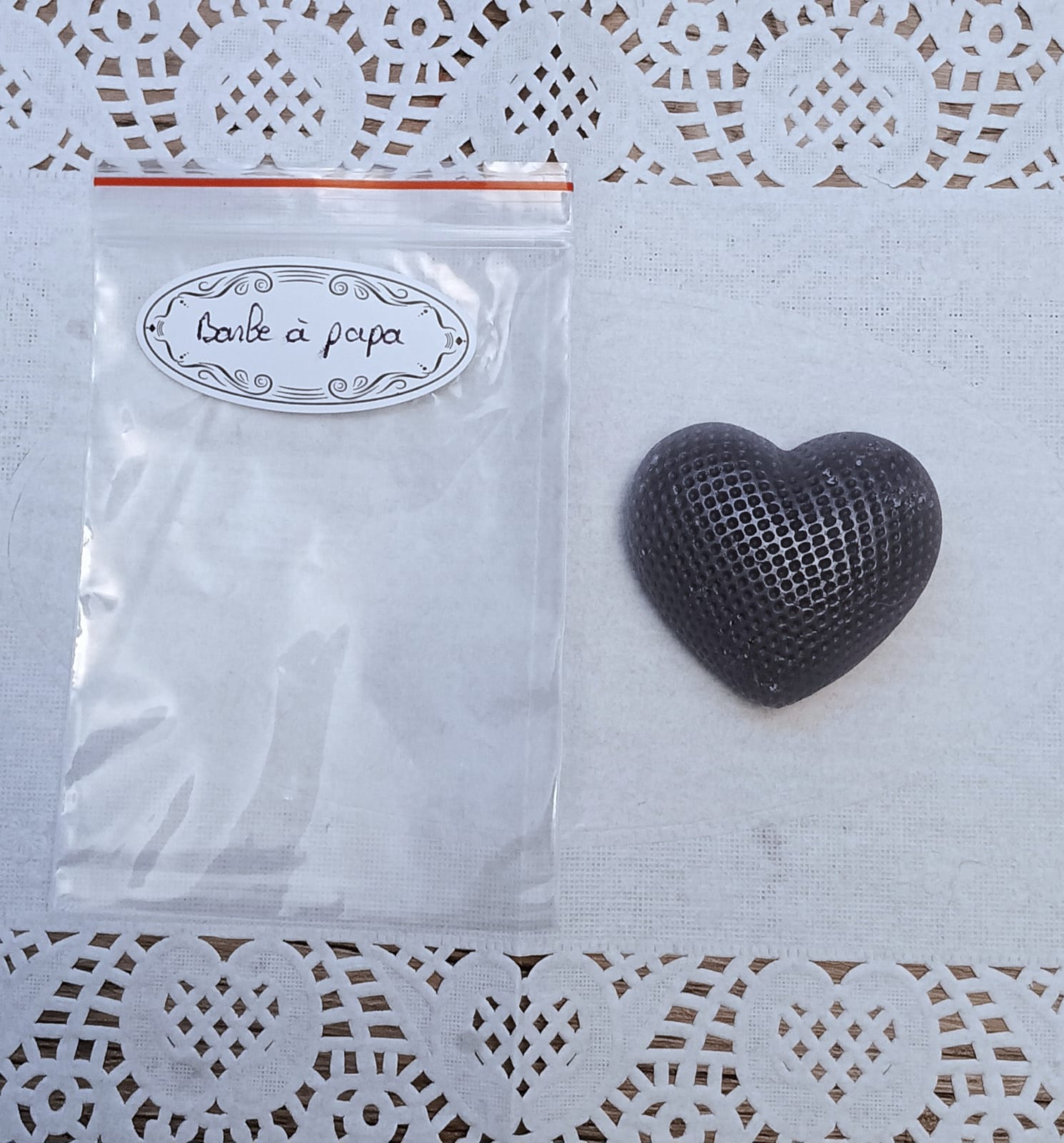 Fondant coeur design