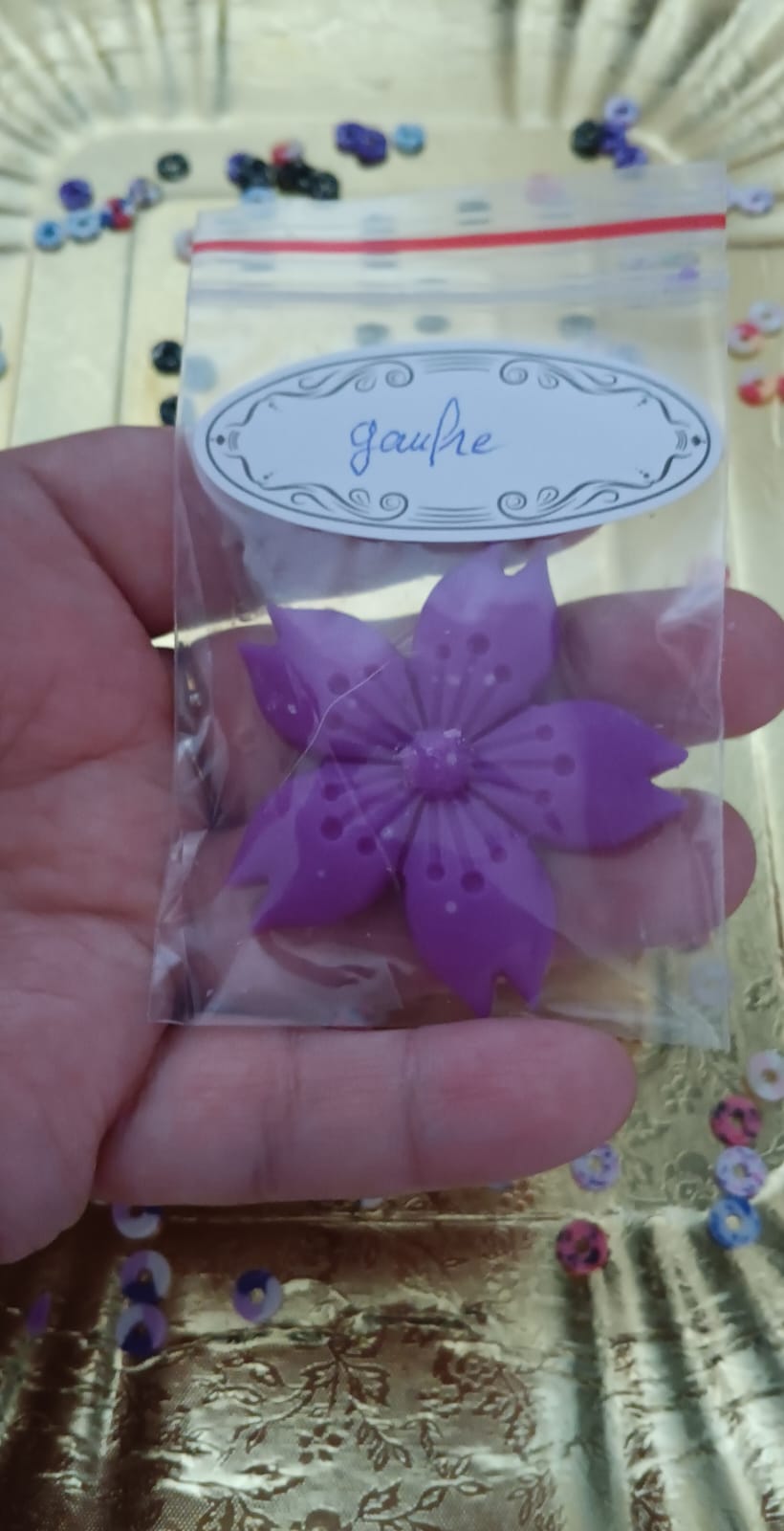Fleur de tiaré senteur gaufre