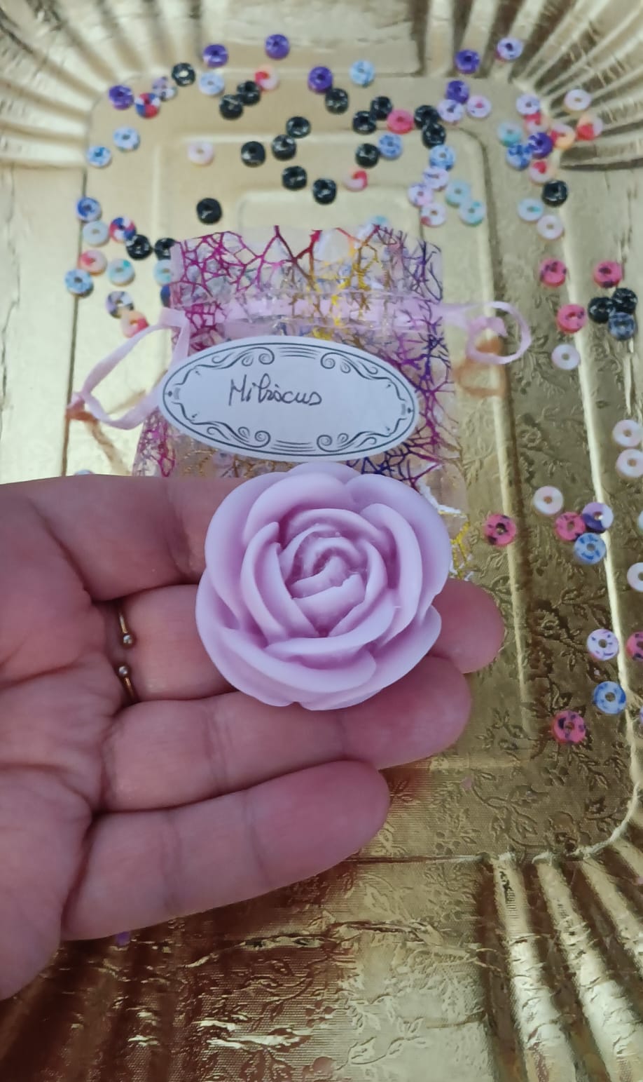 Rose éternelle senteur hibiscus