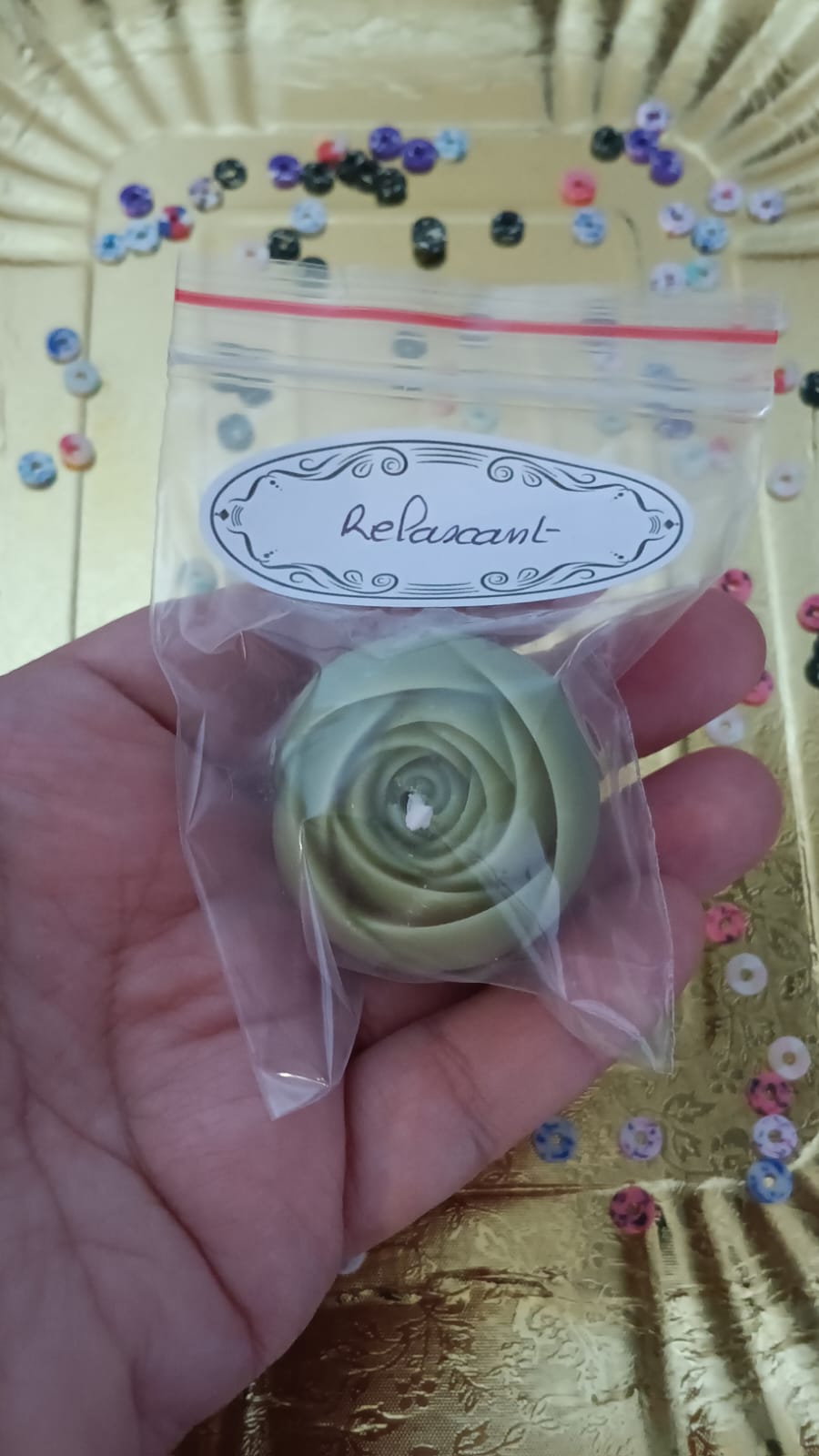 Bouton de rose senteur relaxant