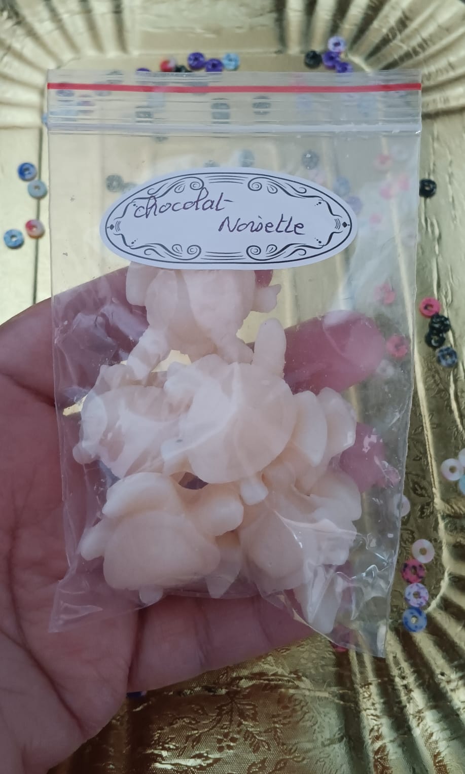 Tortues de mer senteur chocolat noisette