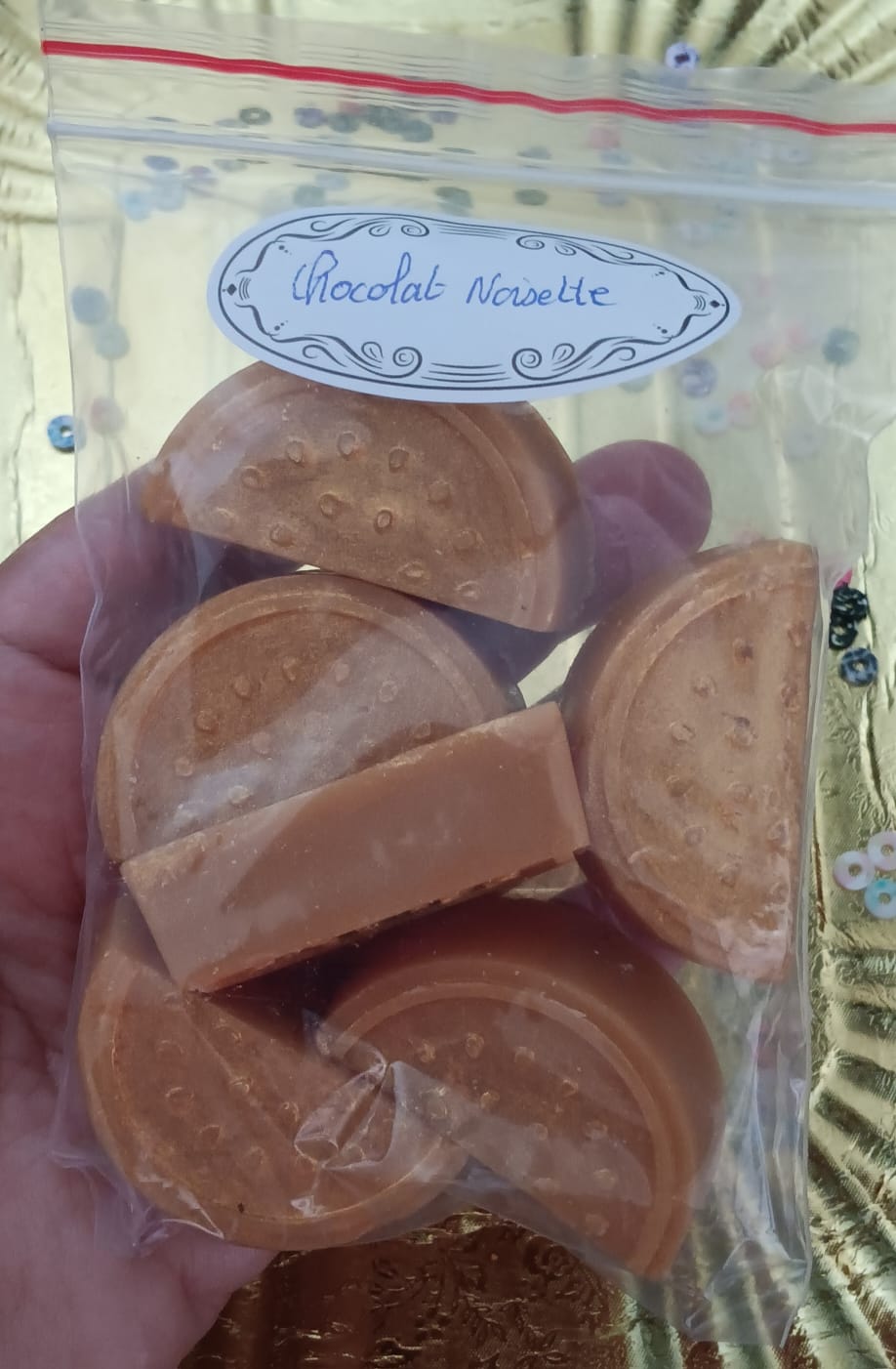 Sachet fondants pastèque senteur chocolat noisette