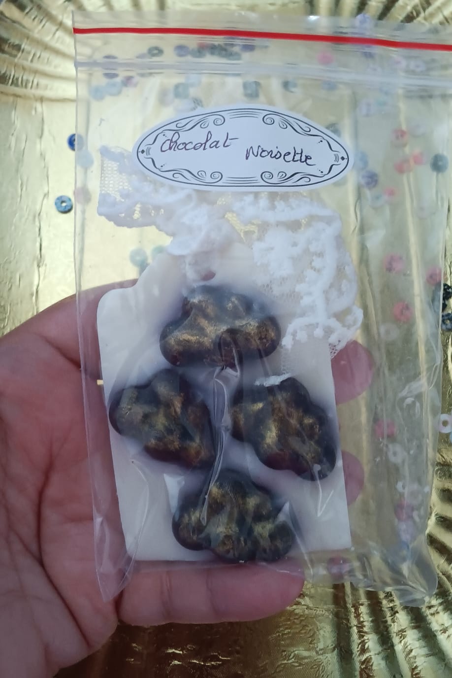 Nuages senteur chocolat noisette